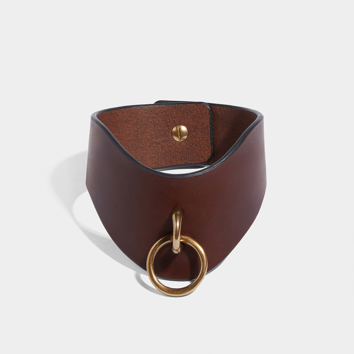 fleet ilya o-ring curved collar brown