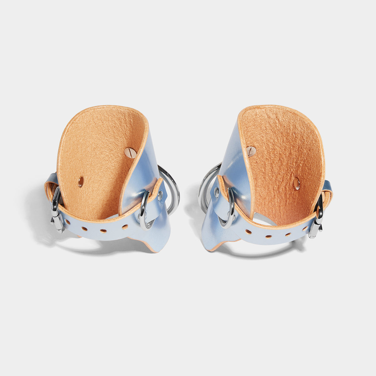 O-RING HIGH CUFFS PLATINUM BLUE