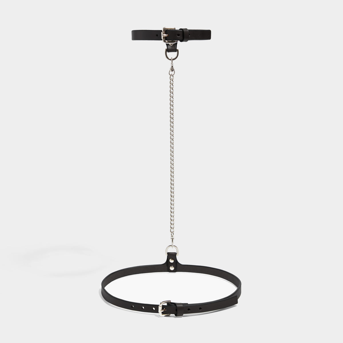 SLIM CHAIN COLLAR & BELT VEGAN