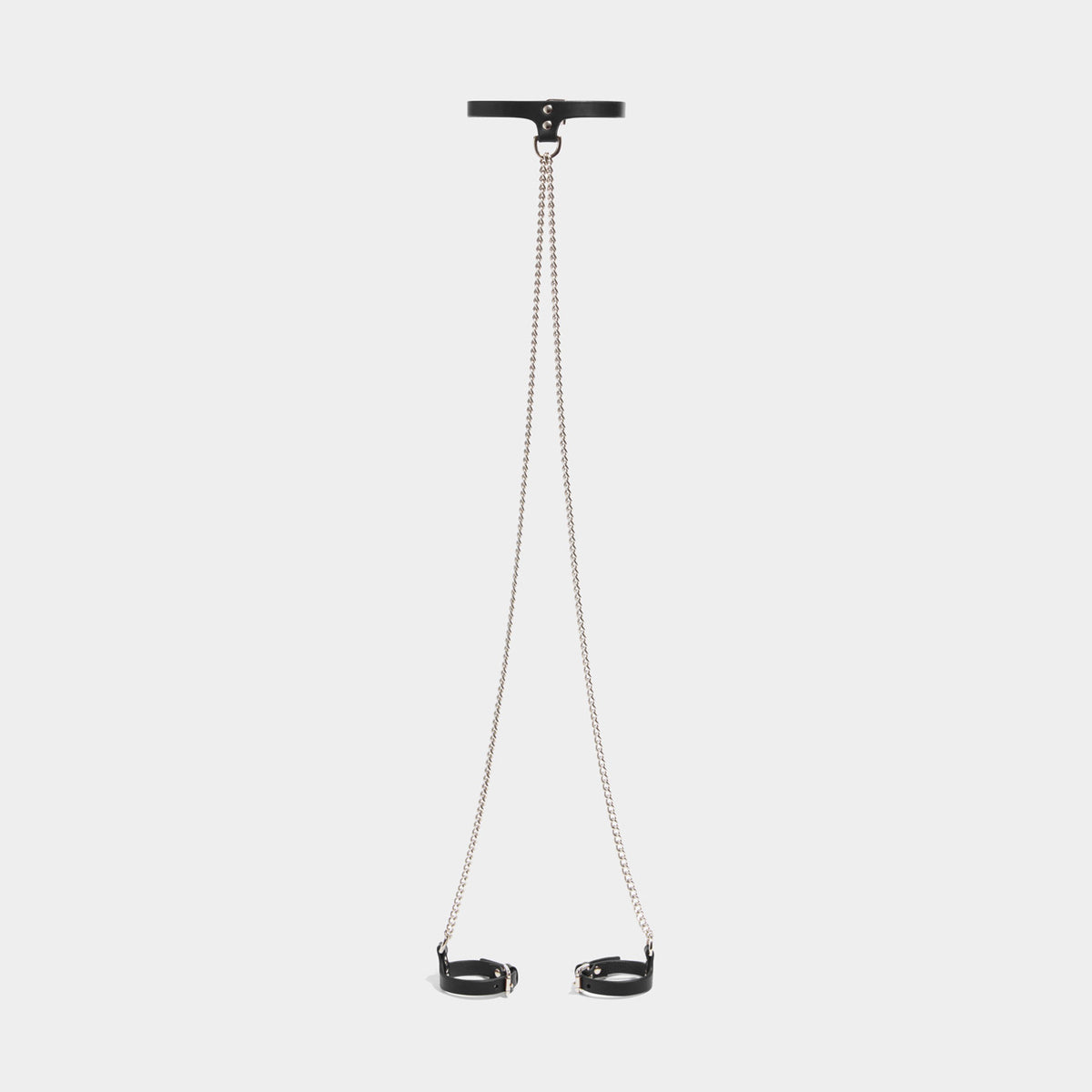 SLIM CHAIN COLLAR & CUFFS VEGAN