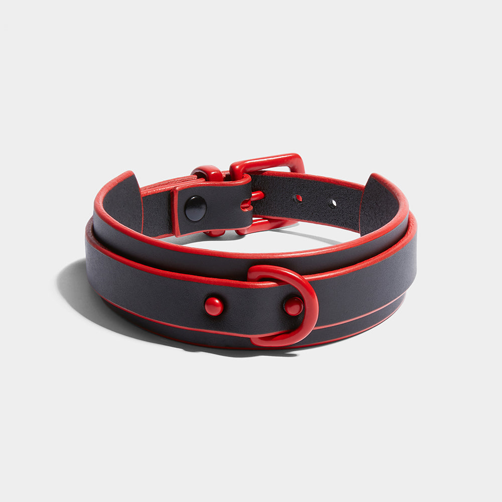 fleet ilya wing collar red edge