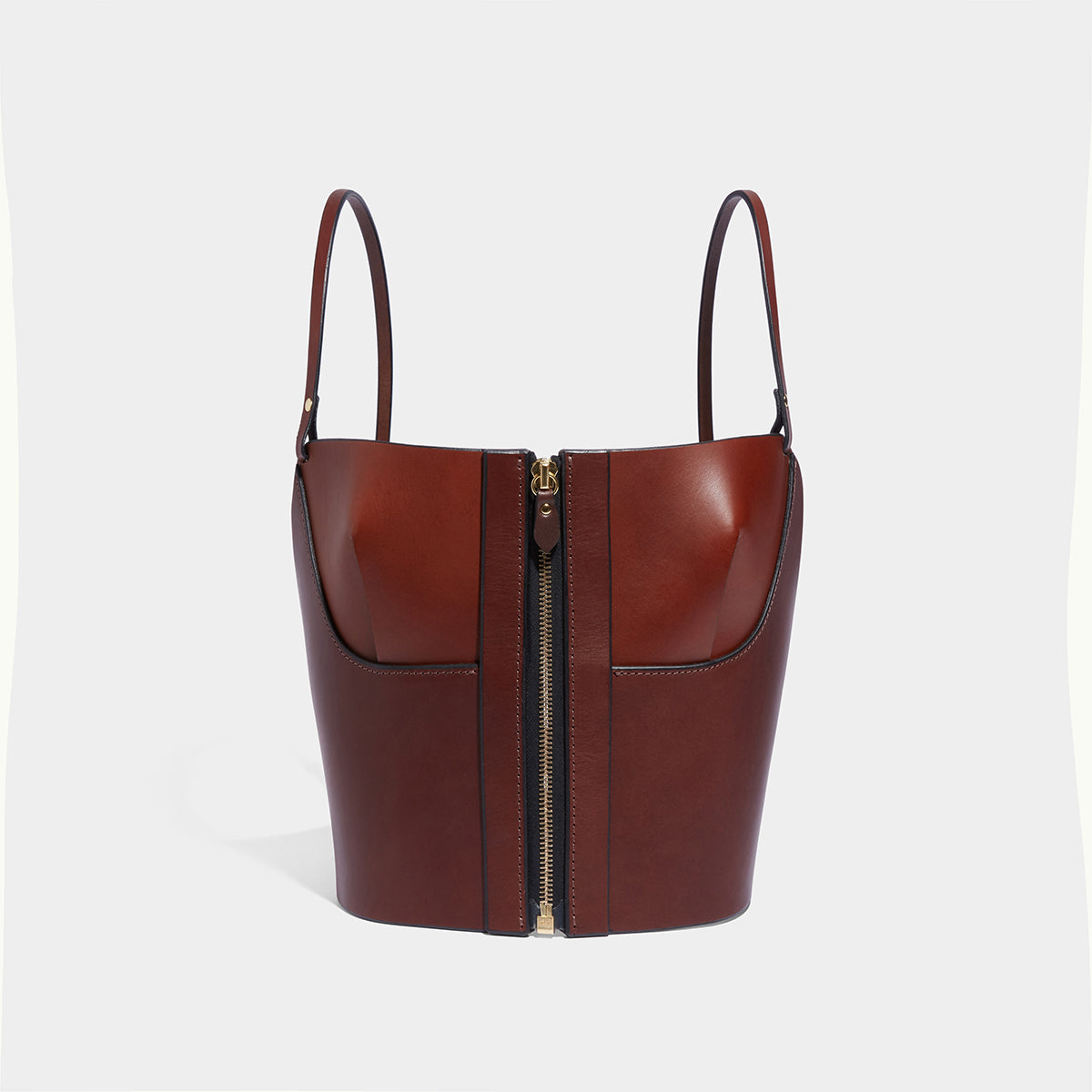 fleet ilya zip bodice brown