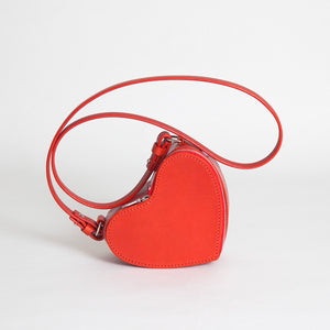 HEART BOX BAG RED