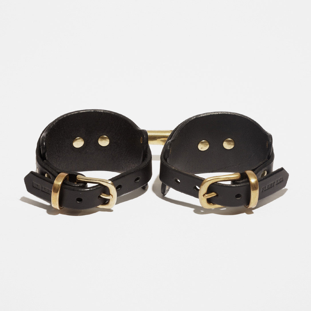 LAYERED STUDDED ANKLE CUFFS