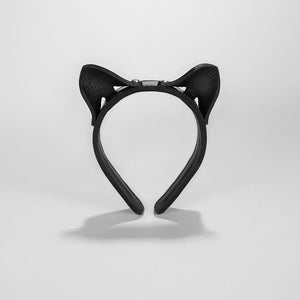 CAT EARS HEADBAND BLACK | Womens Headwear | Fleet Ilya