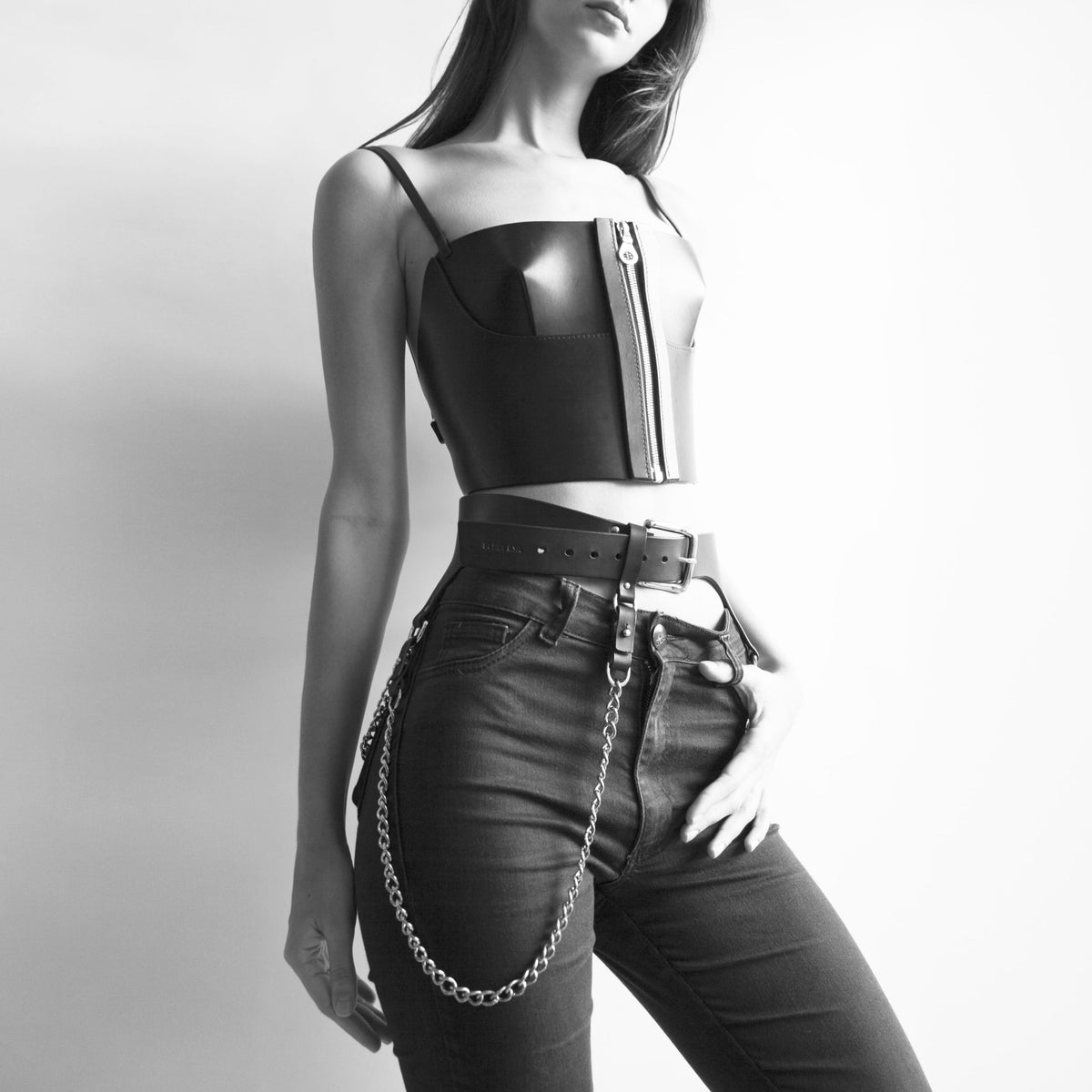 CHAIN BELT BLACK | Womens Belts | Fleet Ilya