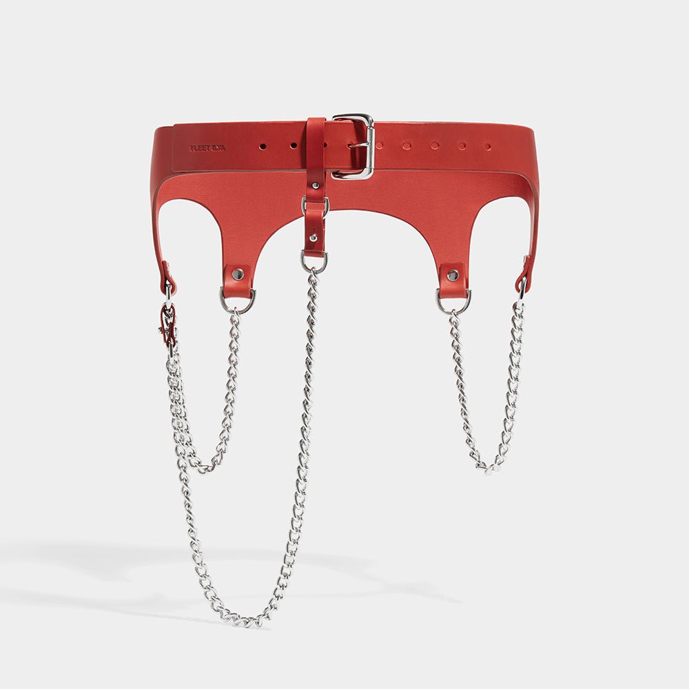 fleet ilya chain belt red