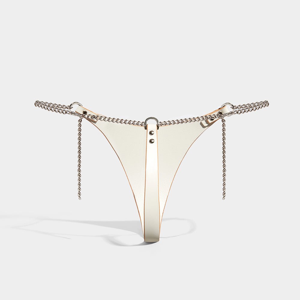 CHAIN THONG IVORY | AUTUMN WINTER 20 | Fleet Ilya