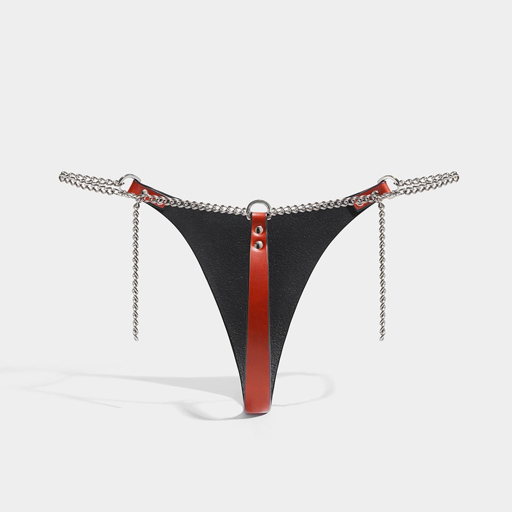 CHAIN THONG RED | Lingerie | Fleet Ilya