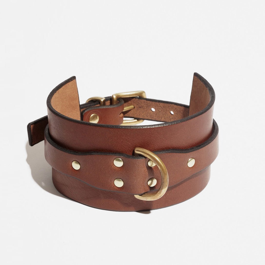 fleet ilya classic collar brown