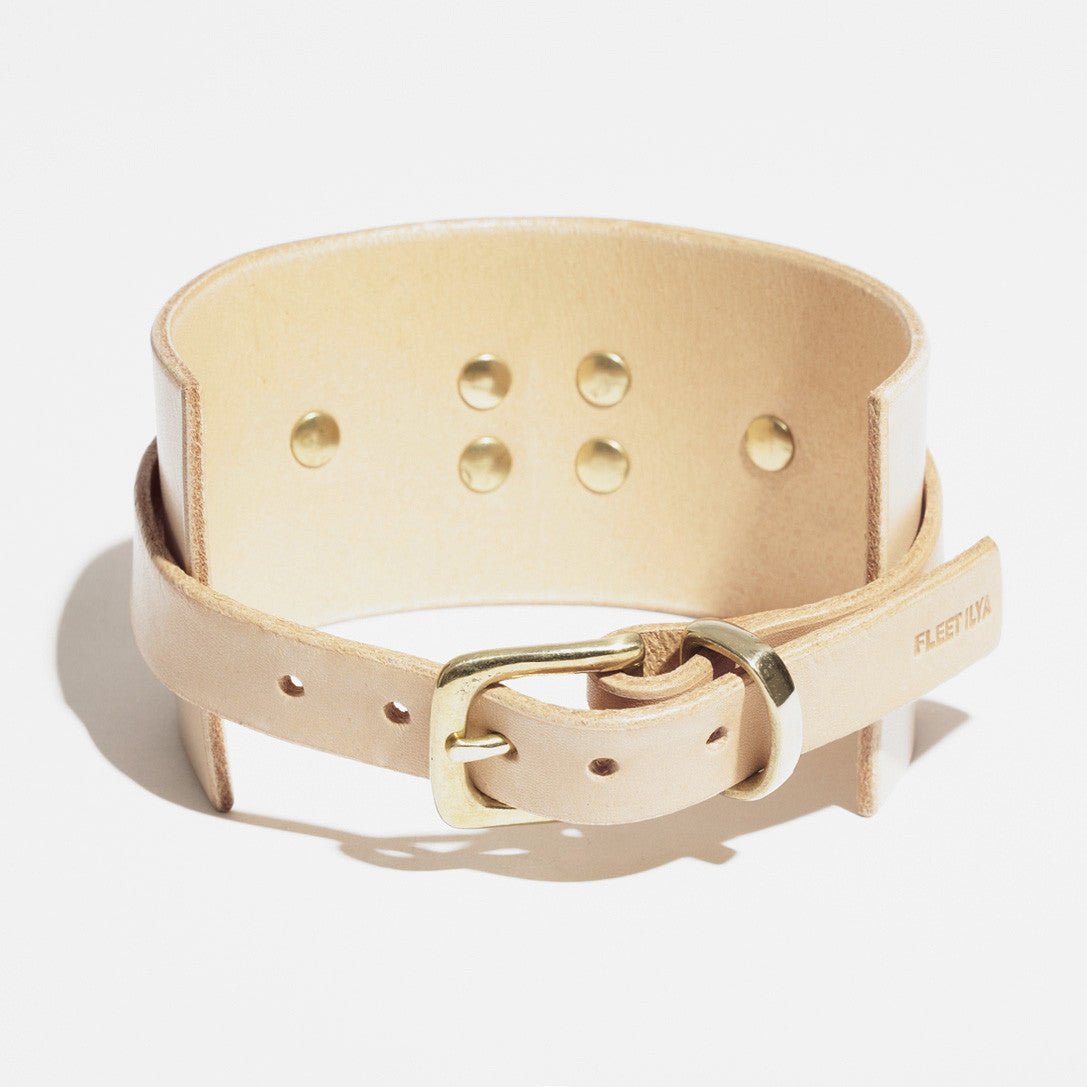 CLASSIC COLLAR NATURAL | Restraint Collars | Fleet Ilya