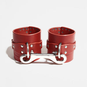 corner studded cuffs red fleet ilya
