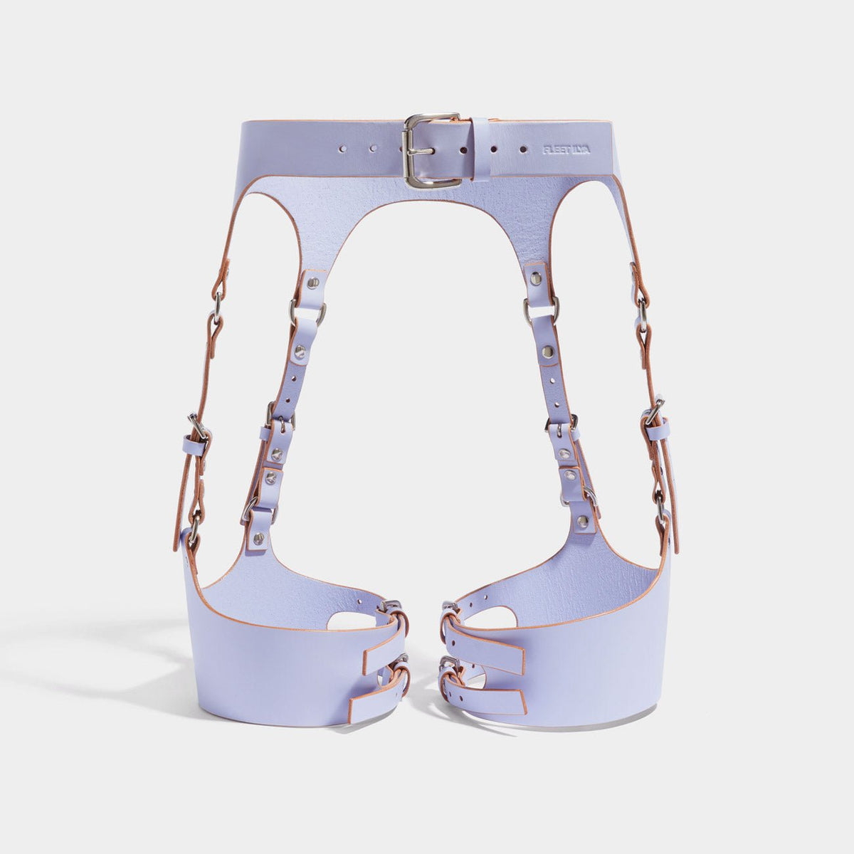 CURVED SUSPENDER HARNESS LILAC | Lingerie | Fleet Ilya