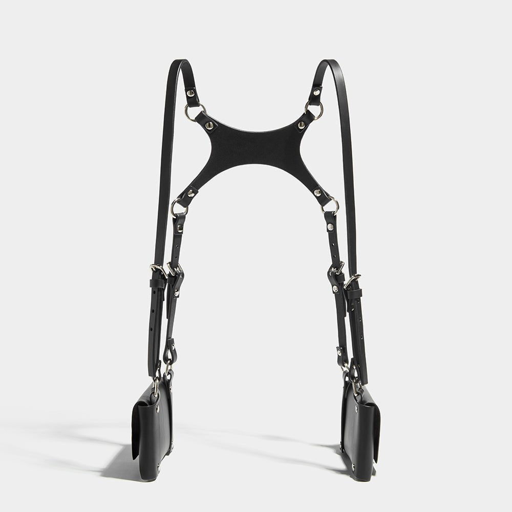 DOUBLE POCKET HARNESS - BLACK | SPRING SUMMER 21 | Fleet Ilya