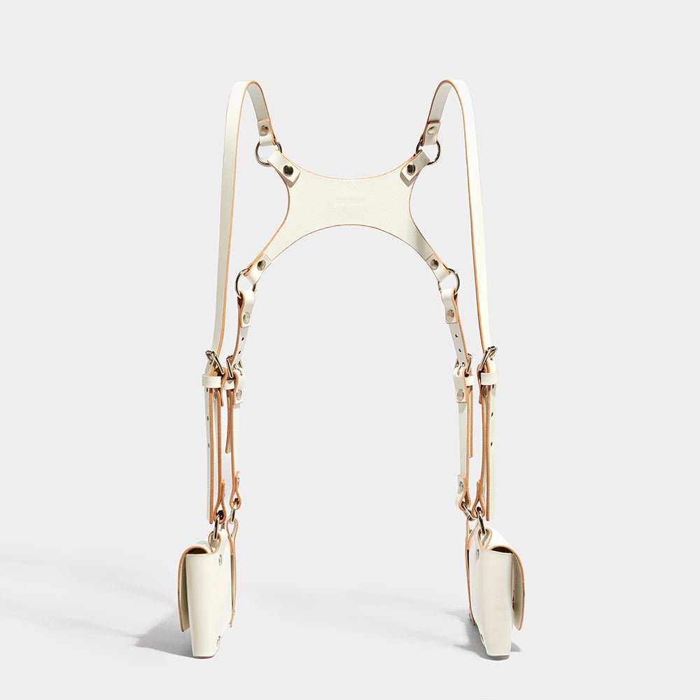DOUBLE POCKET HARNESS IVORY | AUTUMN WINTER 20 | Fleet Ilya