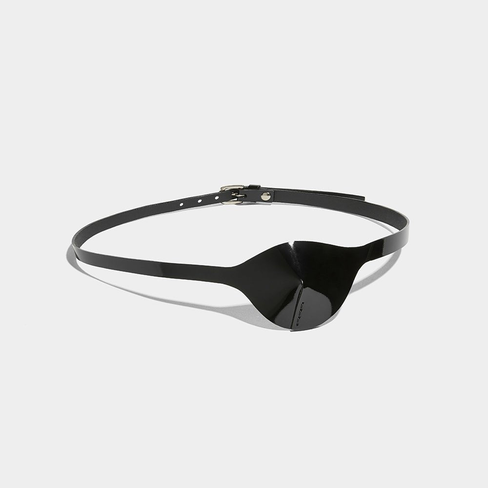 EYE PATCH BLACK PATENT | Mens Accessories | Fleet Ilya