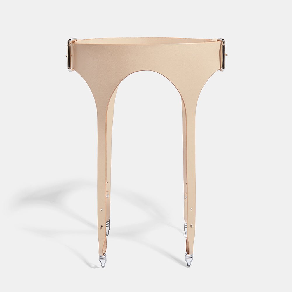 FI x DL suspender garter harness natural fleet ilya