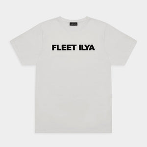 FLEET ILYA LOGO T-SHIRT WHITE | Accessories | Fleet Ilya