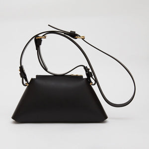 FOLDED TRIANGLE BAG BLACK | Womens Bags | Fleet Ilya