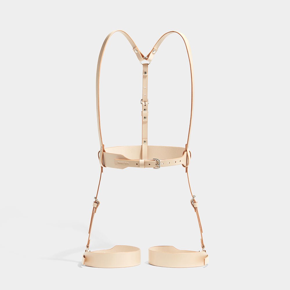 fleet ilya full classic suspender harness natural