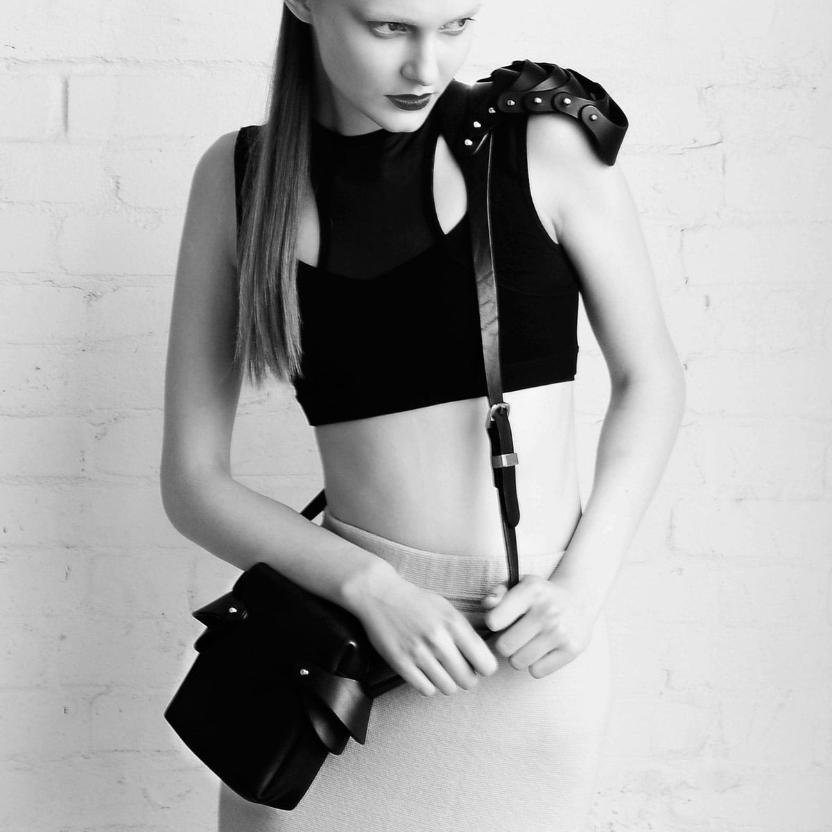 LAYERED SHOULDER PIECE BAG | Womens Bags | Fleet Ilya