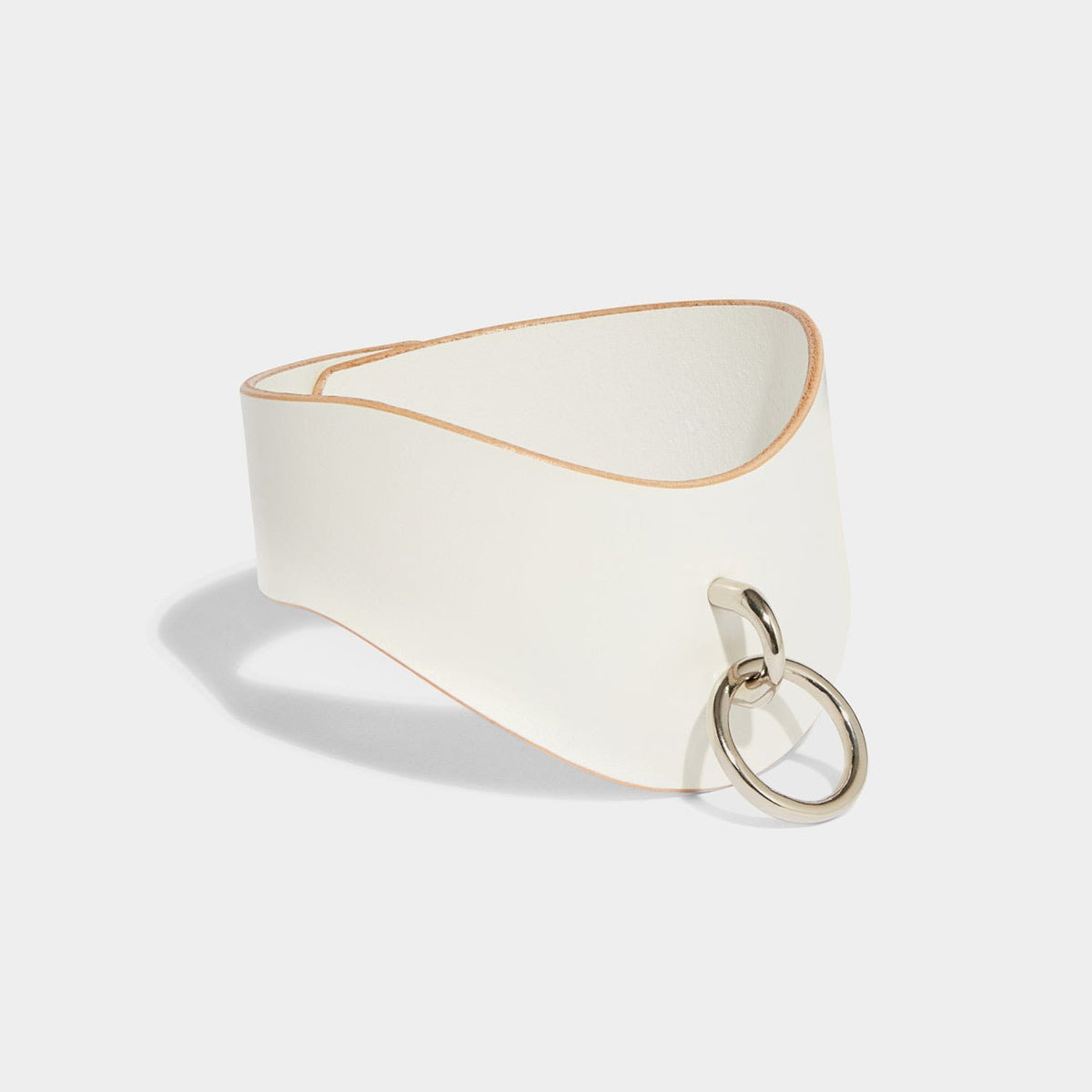 O-RING CURVED COLLAR - IVORY | AUTUMN WINTER 20 | Fleet Ilya