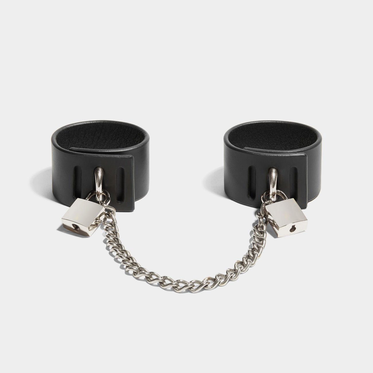 Padlock Cuffs With Chain - Ankle