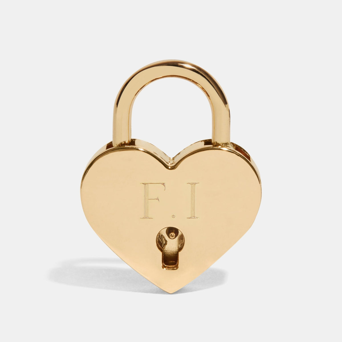 personalised heart padlock fleet ilya