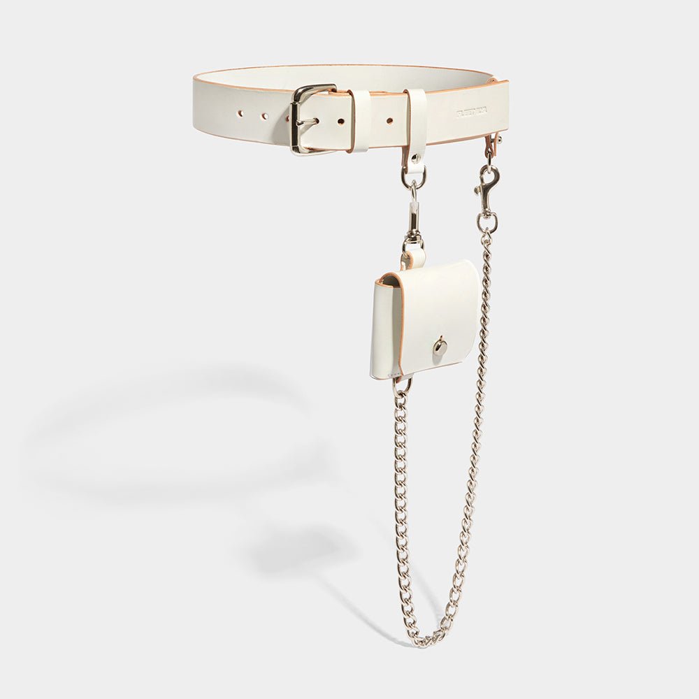 pocket chain belt ivory fleet ilya