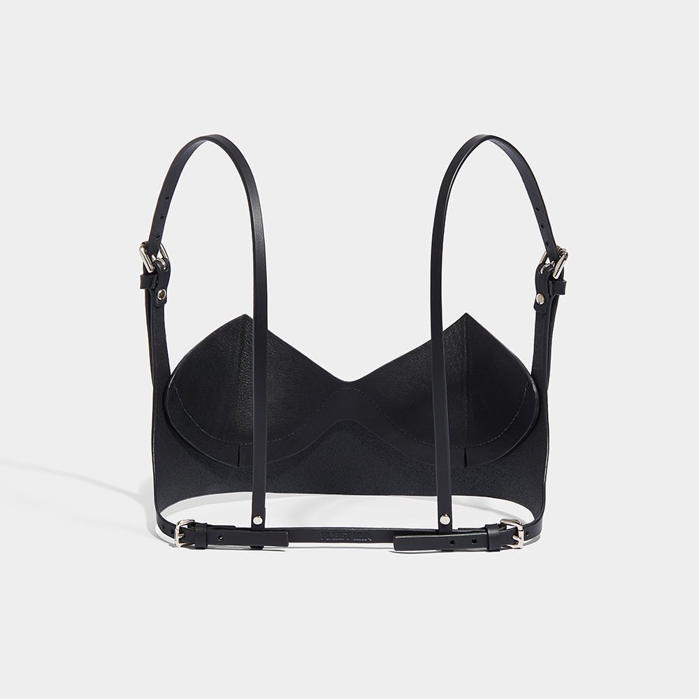 SCULPTED BALCONY BRA BLACK | AW21 SEASONAL | Fleet Ilya