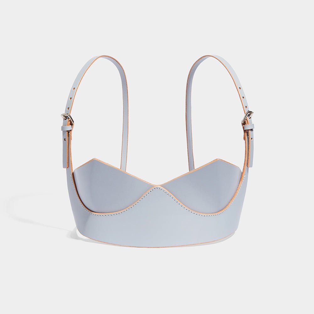 fleet ilya sculpted balcony bra grey