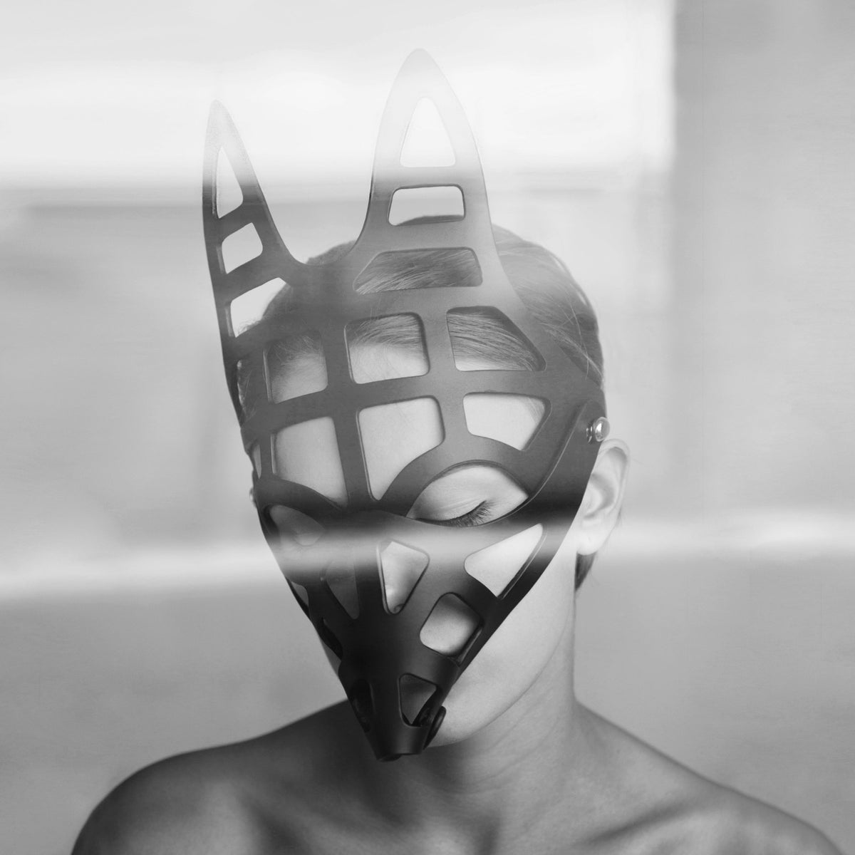 SKULL FOX MASK - BLACK | Restraint Headwear | Fleet Ilya