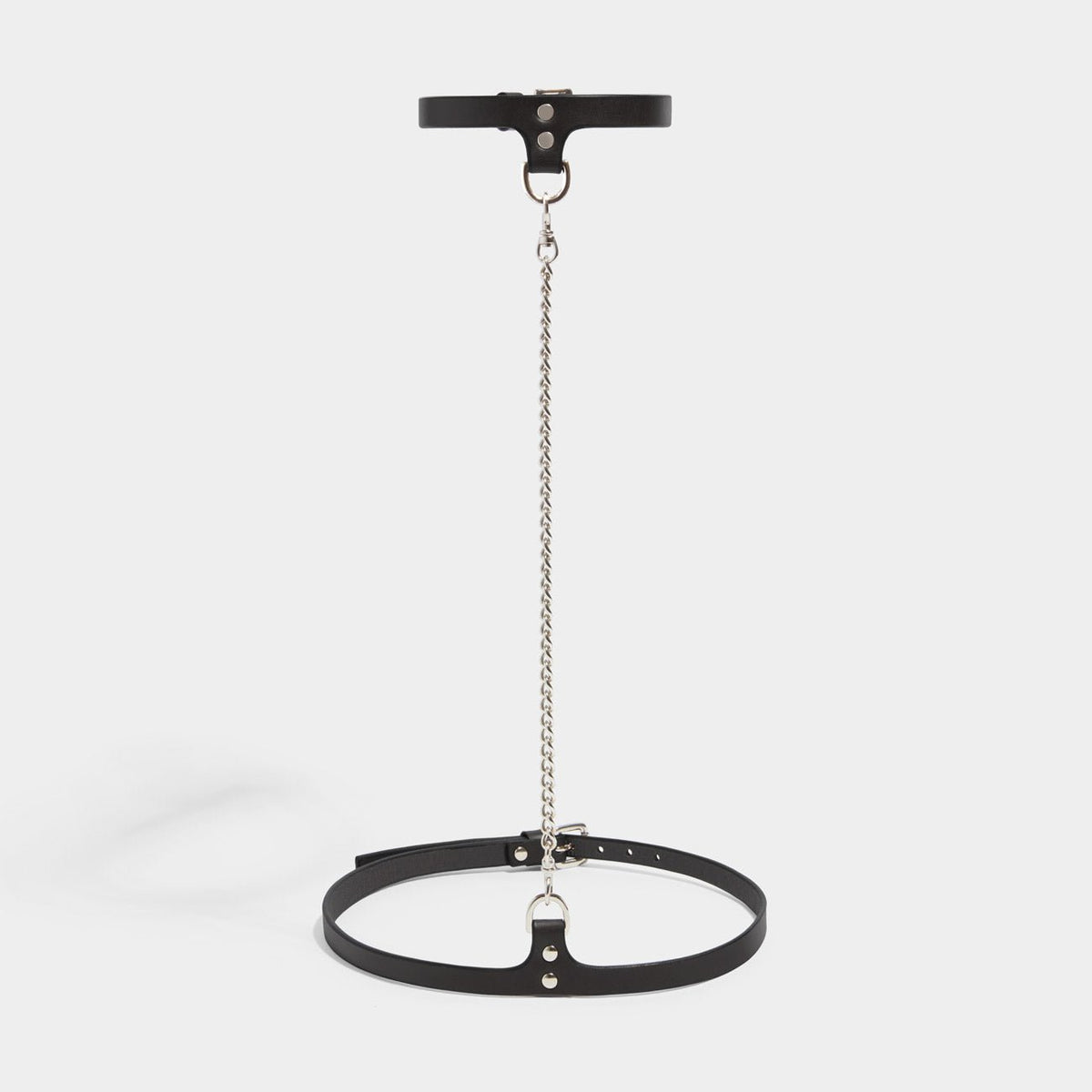 fleet ilya slim chain collar and belt