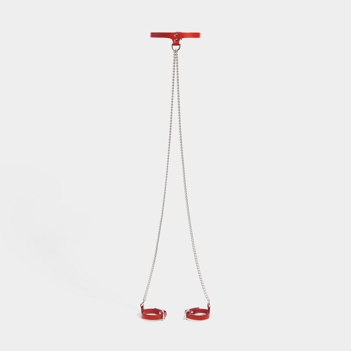 SLIM CHAIN COLLAR & CUFFS BLACK | Bodypieces | Fleet Ilya