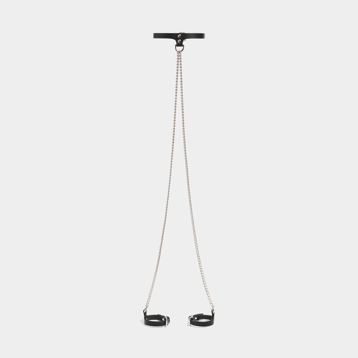 fleet ilya slim chain collar & cuffs