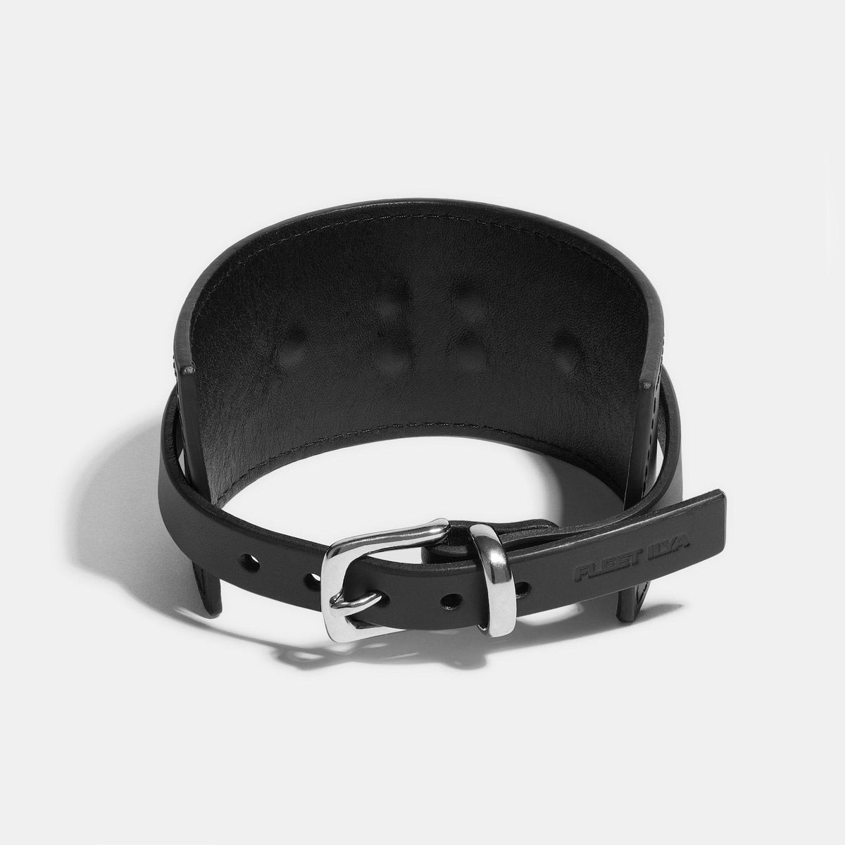 STITCHED CLASSIC COLLAR BLACK | Collars | Fleet Ilya