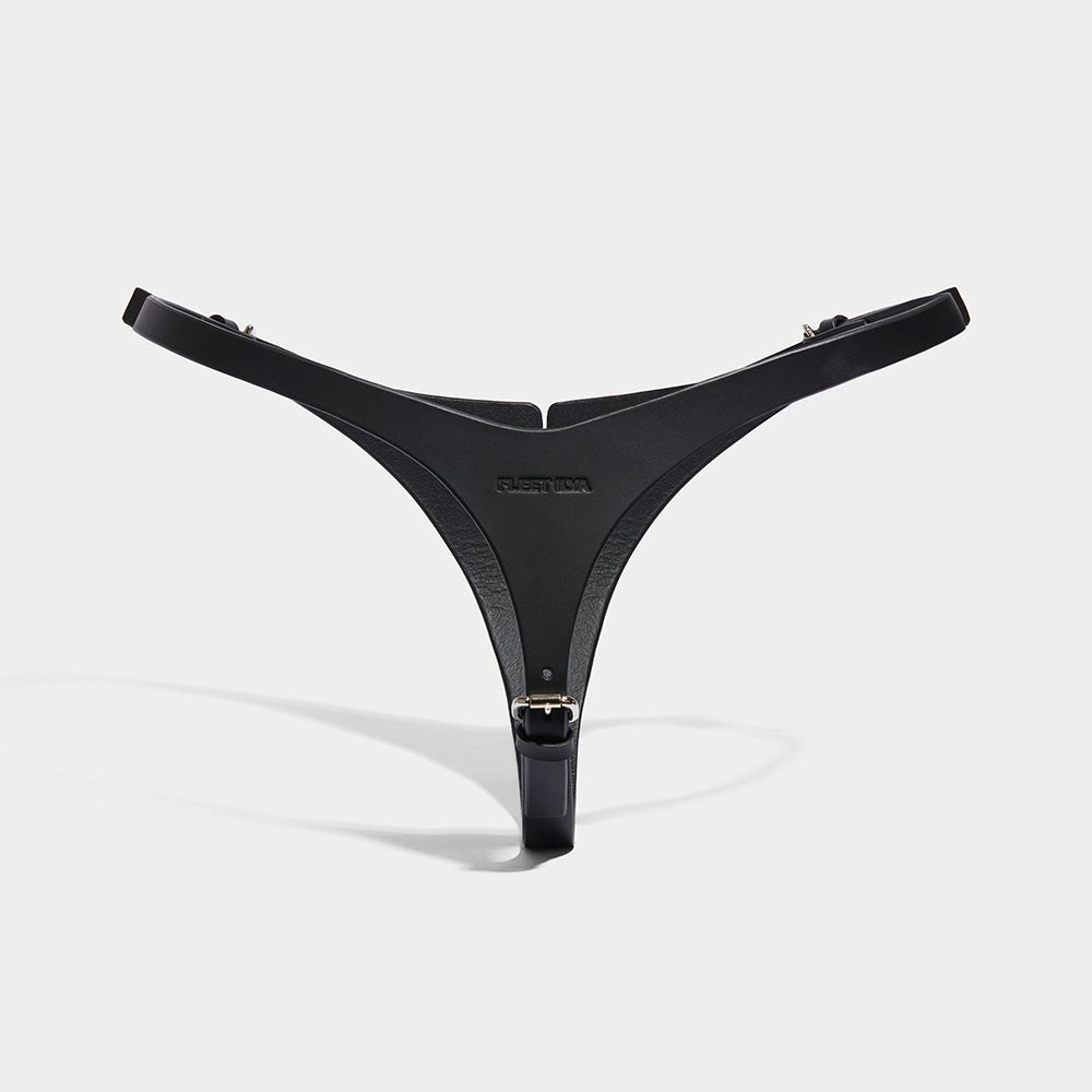 THE PIERCED THONG BLACK | AW21 SEASONAL | Fleet Ilya
