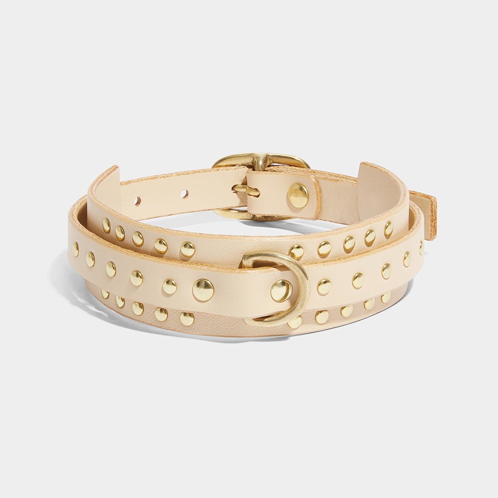 fleet ilya thin studded collar natural