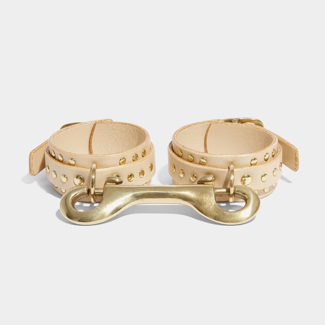 thin studded cuffs natural fleet ilya