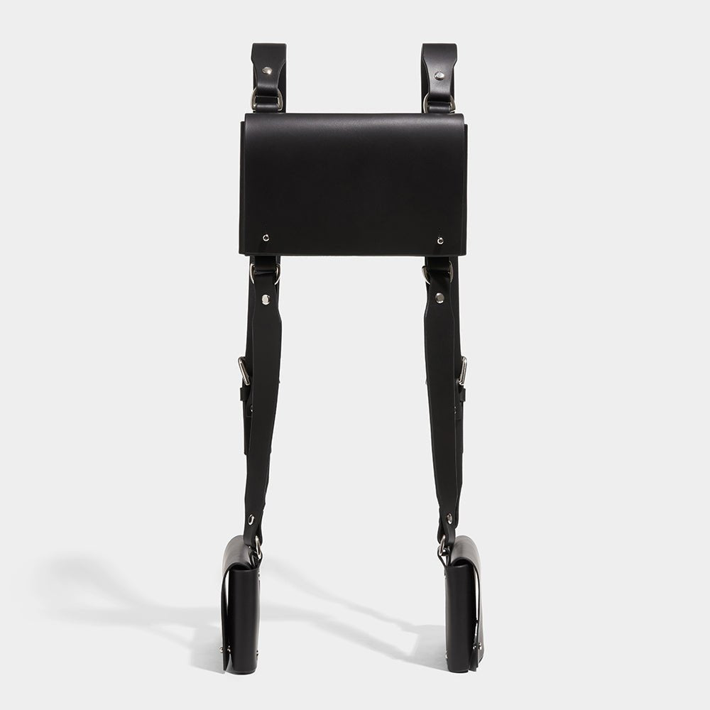 THREE POCKET HARNESS - BLACK | SPRING SUMMER 21 | Fleet Ilya