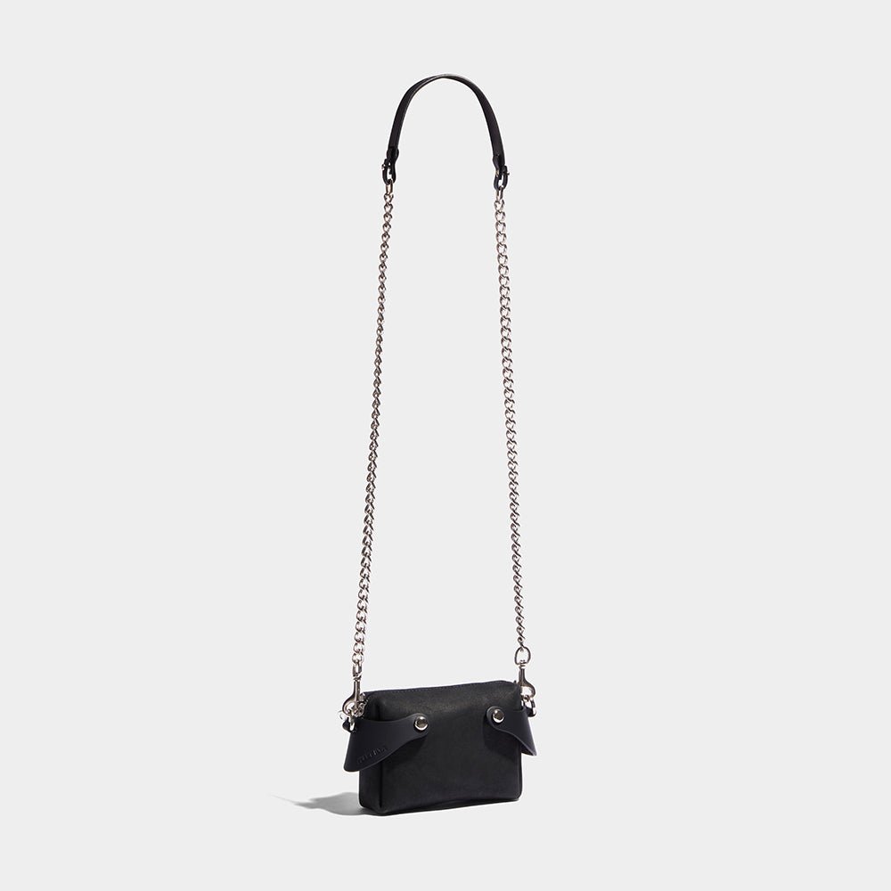 TINY WING CHAIN BAG - BLACK | SPRING SUMMER 2020 | Fleet Ilya