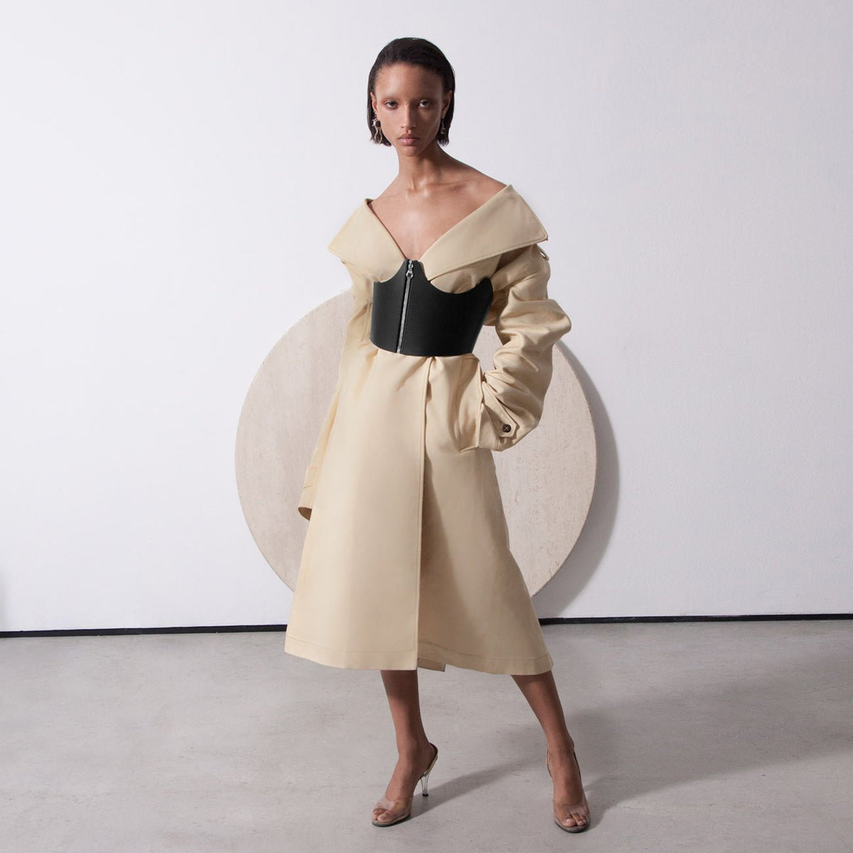 UNDERBUST CORSET - BLACK | AUTUMN WINTER 20 | Fleet Ilya