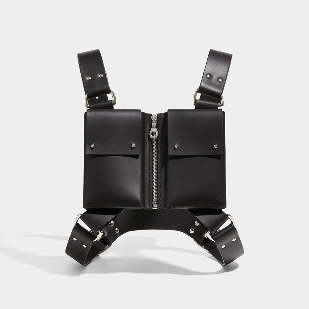 fleet ilya zip front pocket harness