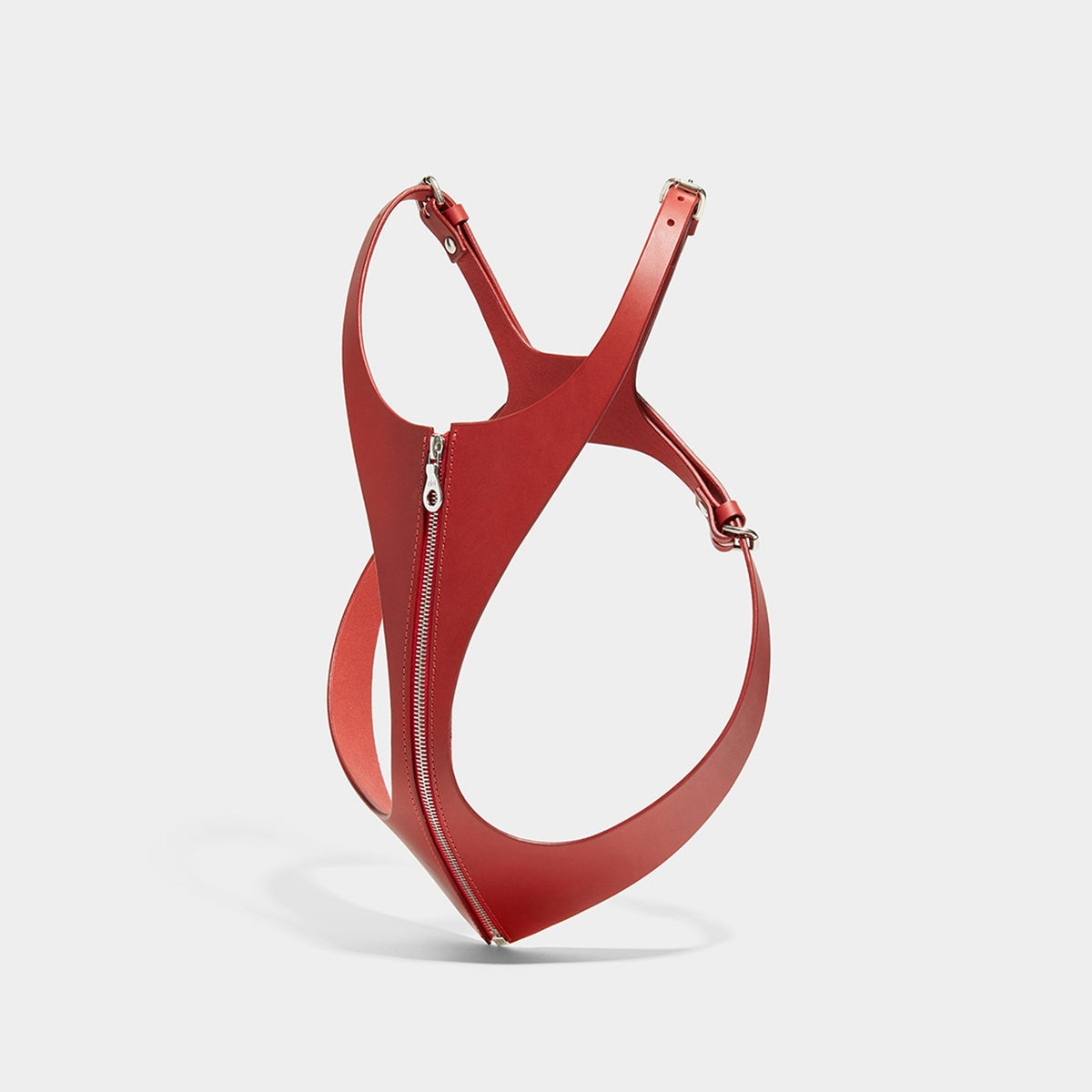 ZIP JACKET HARNESS RED | Harnesses & Bodypieces Autumn Winter | Fleet Ilya